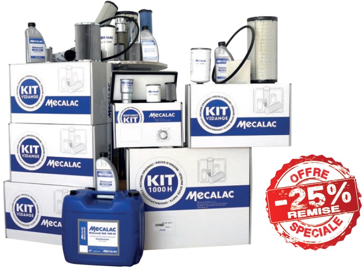 Kit filtration Mecalac